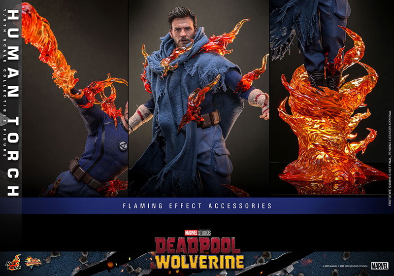 【ムービー・マスターピース】 『デッドプール＆ウルヴァリン』1/6スケールフィギュア ヒューマン・トーチ