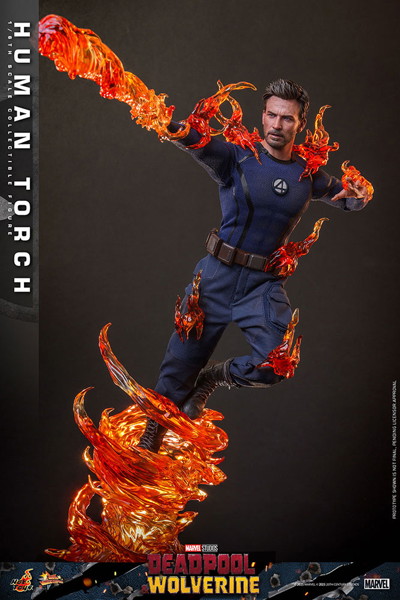 【ムービー・マスターピース】 『デッドプール＆ウルヴァリン』1/6スケールフィギュア ヒューマン・トーチ