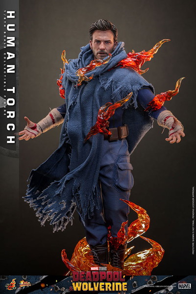 【ムービー・マスターピース】 『デッドプール＆ウルヴァリン』1/6スケールフィギュア ヒューマン・トーチ