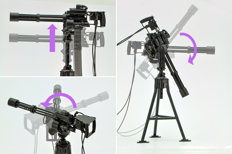 リトルアーモリー LD012:M134ミニガン（設置型）