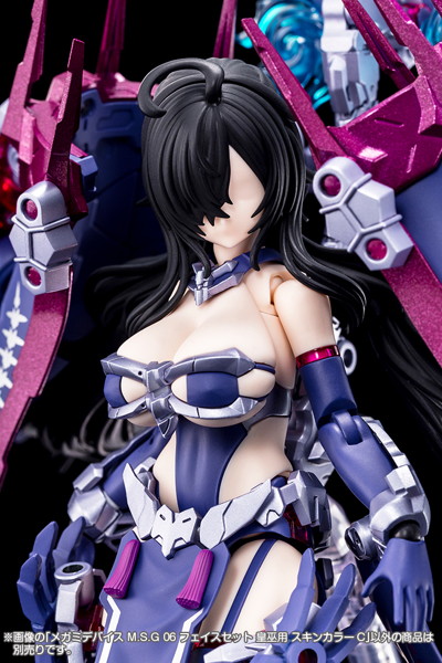 メガミデバイス M.S.G 06 フェイスセット 皇巫用 スキンカラーC