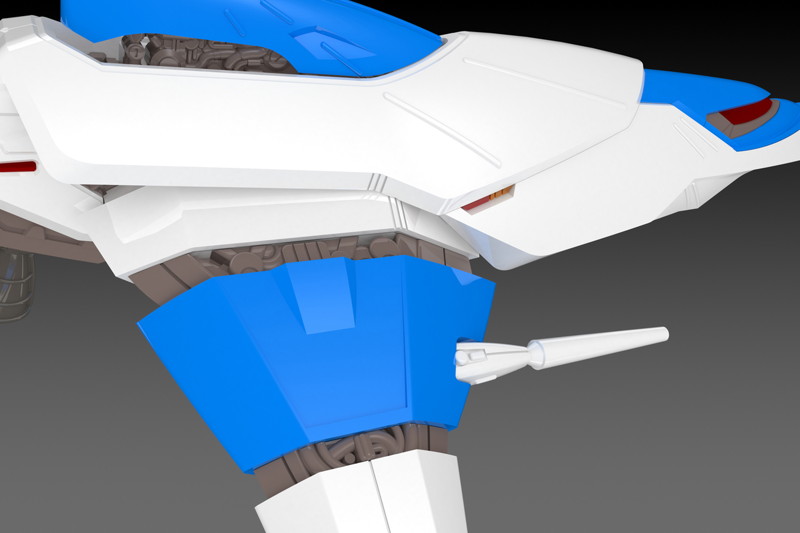 PP163 シルバーホーク 3F-1B SPACE FIGHTER 2P COLOR