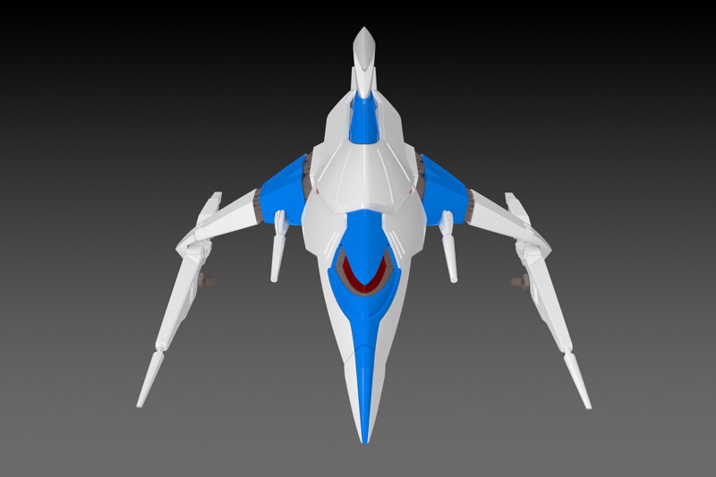 PP163 シルバーホーク 3F-1B SPACE FIGHTER 2P COLOR