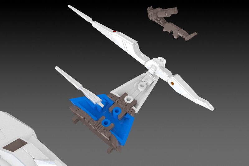 PP163 シルバーホーク 3F-1B SPACE FIGHTER 2P COLOR