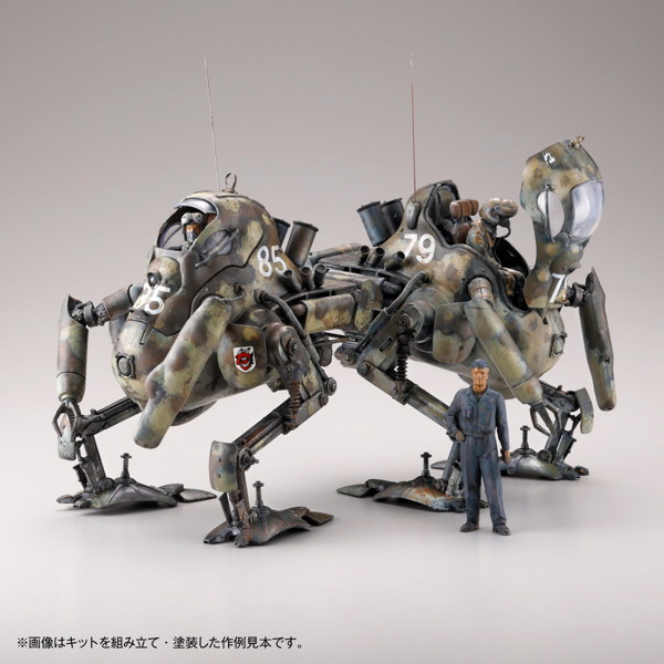 ARTPLA マシーネンクリーガー カングール（2機セット）＆整備兵