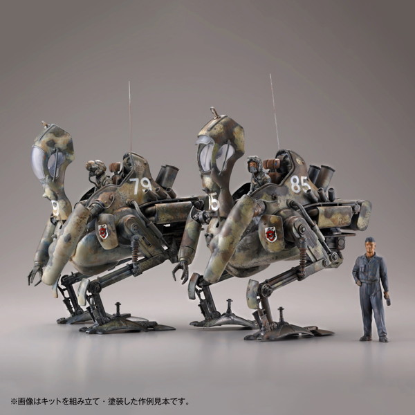 ARTPLA マシーネンクリーガー カングール（2機セット）＆整備兵