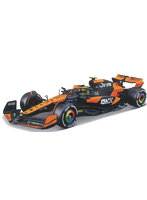 マクラーレン F1 チーム MCL38（2024） No.4 L.ノリス ヘルメット付（クリアケース）