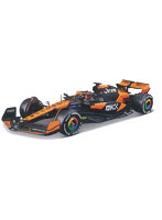 マクラーレン F1 チーム MCL38（2024） No.81 O.ピアストリ ヘルメット付（クリアケース）
