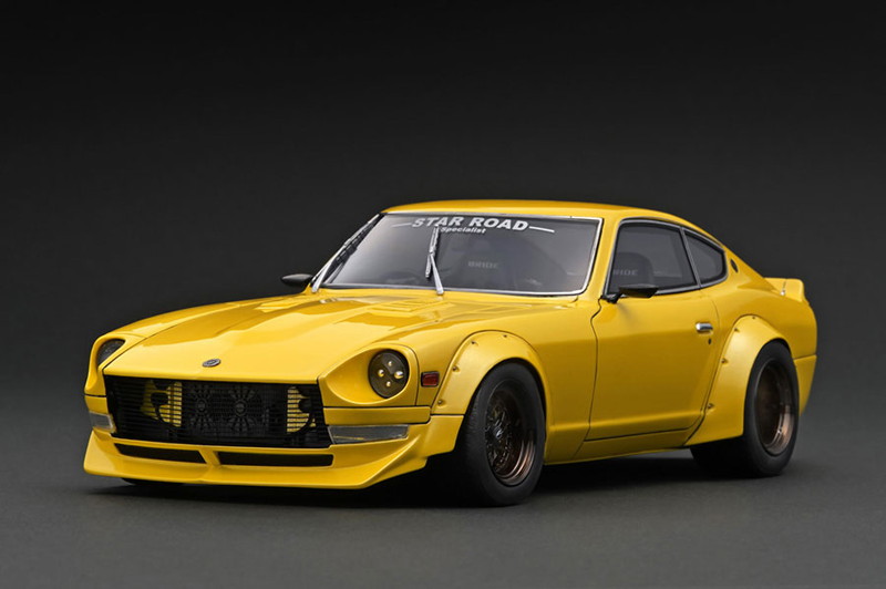 Nissan Fairlady Z（S30）STAR ROAD Yellow Metallic With Mr. Inoue