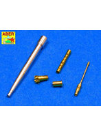 アベール 24T02 1/16米ブローニングM1919A4戦車車載機銃・2パートマズル型