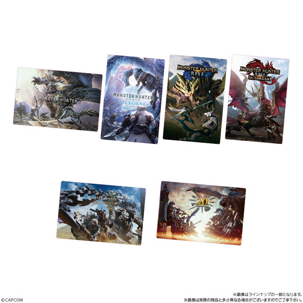 モンスターハンター 20th Anniversary カードウエハース （全36種） 1BOX:20個入