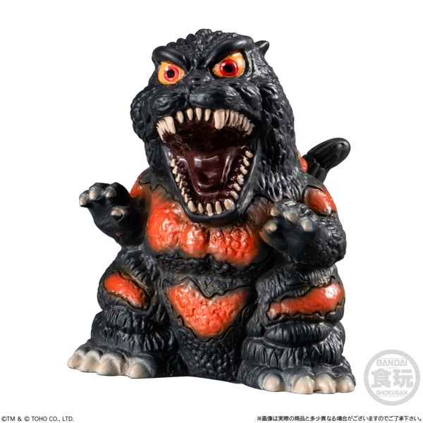 東宝怪獣キャラクター GODZILLA SOFVIDOLL （全10種） 1BOX:10個入