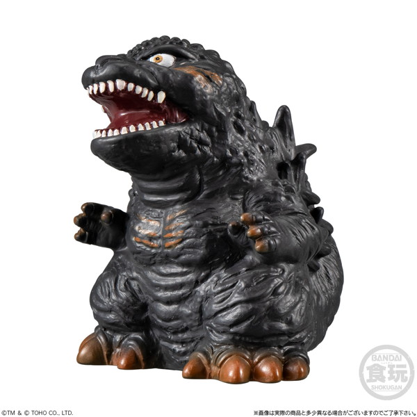 東宝怪獣キャラクター GODZILLA SOFVIDOLL （全10種） 1BOX:10個入