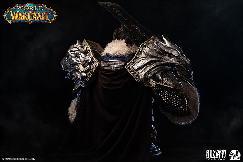 Infinity Studio X Blizzard Entertainment World of Warcraft Varian Wrynn life size bust