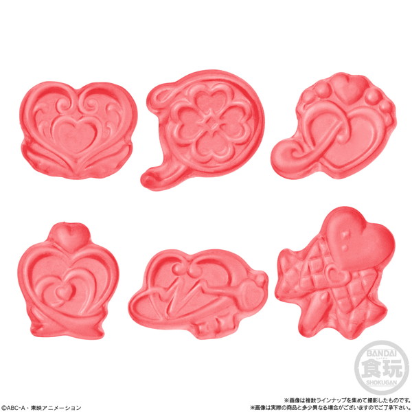 プリキュアオールスターズシークレットジュエリーチャーム2＆グミ （全21種） 1BOX:12個入