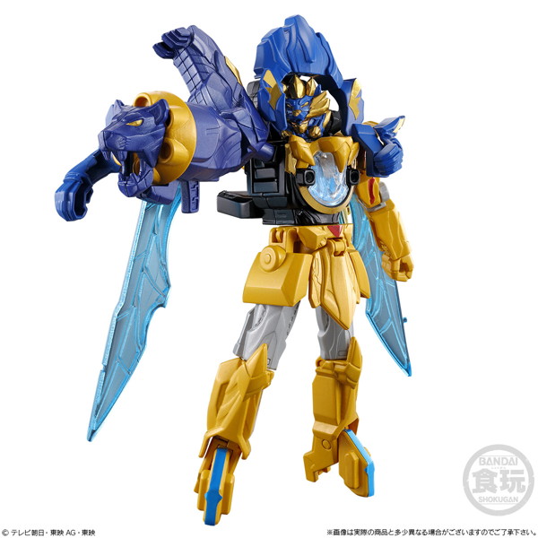 ミニプラ ナンバーワン戦隊ゴジュウジャー ナンバーワン合体シリーズ01 テガソード＆レオンバスター50＆ティラノハンマー50 セット