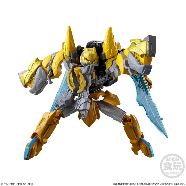ミニプラ ナンバーワン戦隊ゴジュウジャー ナンバーワン合体シリーズ01 テガソード＆レオンバスター50＆ティラノハンマー50 セット