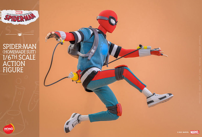 【炎スタジオ】 『スパイダーマン:フレンドリー・ネイバーフッド』1/6スケールフィギュア スパイダーマ...