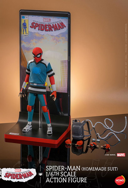 【炎スタジオ】 『スパイダーマン:フレンドリー・ネイバーフッド』1/6スケールフィギュア スパイダーマ...