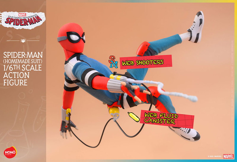 【炎スタジオ】 『スパイダーマン:フレンドリー・ネイバーフッド』1/6スケールフィギュア スパイダーマ...