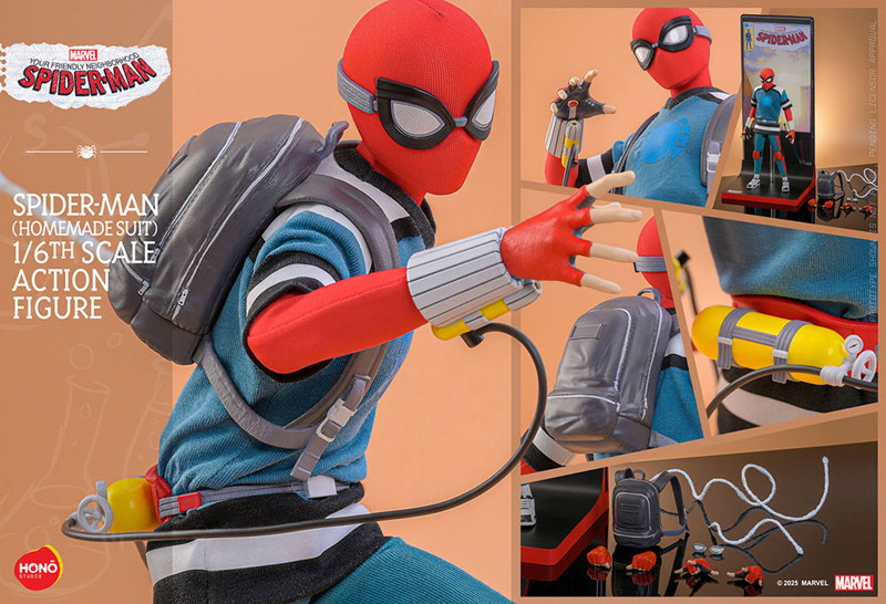 【炎スタジオ】 『スパイダーマン:フレンドリー・ネイバーフッド』1/6スケールフィギュア スパイダーマ...