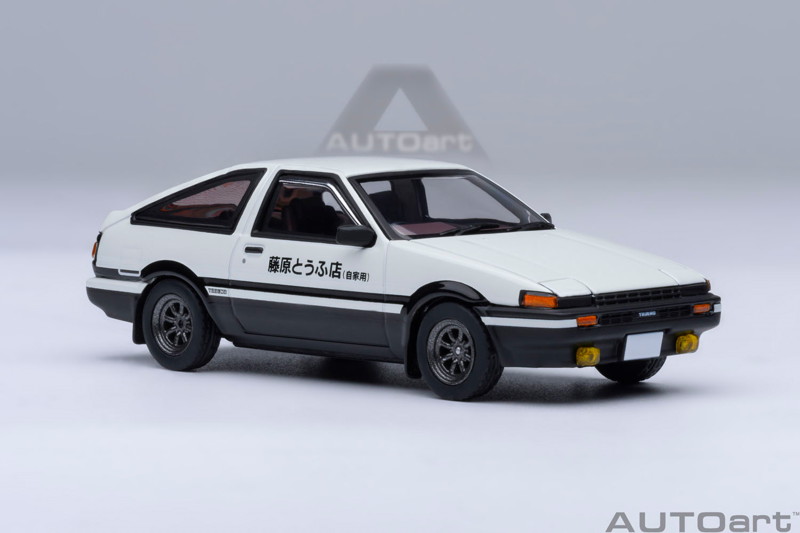 トヨタ スプリンター トレノ（AE86）『頭文字 D』（「藤原とうふ店」 豆腐パーツ付属）