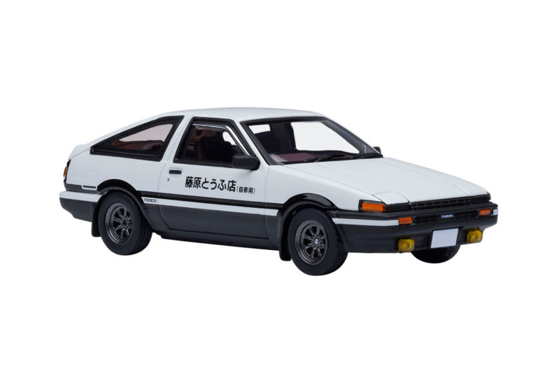 トヨタ スプリンター トレノ（AE86）『頭文字 D』（「藤原とうふ店」 豆腐パーツ付属）