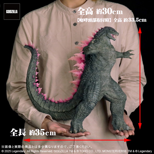 東宝大怪獣シリーズ ゴジラ×コング 新たなる帝国 GODZILLA （2024） EVOLVED Ver. FROM GODZILLA × KONG...