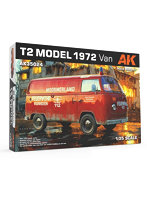 AK35024 AKインタラクティブ 1/35 1972 ワンボックスカー コマーシャルバンタイプ プラモデル