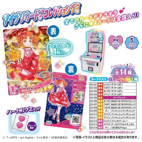 アイプリカードグミ3