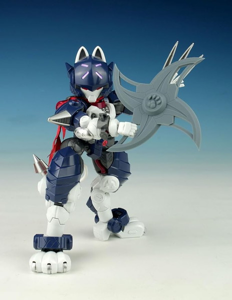 XIA1SP プラッツ XIAOT 超高機動装甲 猫忍者 C.A.T-01 影 ドレスアップVer.-NYARIKEN- 1/60スケール 色分け済みプラモデル （ロボット）
