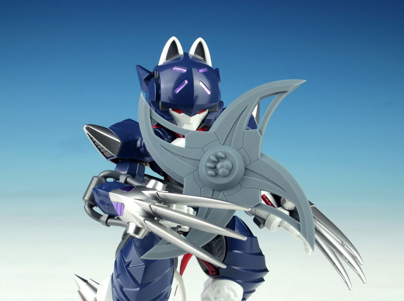 XIA1SP プラッツ XIAOT 超高機動装甲 猫忍者 C.A.T-01 影 ドレスアップVer.-NYARIKEN- 1/60スケール 色分け済みプラモデル （ロボット）