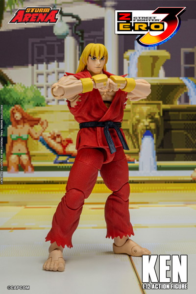 アクションフィギュア ストリートファイターZERO3 ケン