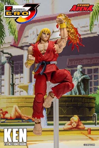 アクションフィギュア ストリートファイターZERO3 ケン