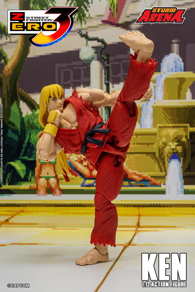 アクションフィギュア ストリートファイターZERO3 ケン
