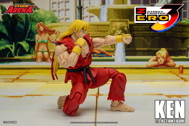 アクションフィギュア ストリートファイターZERO3 ケン