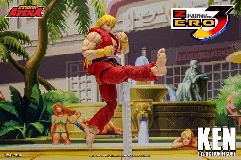 アクションフィギュア ストリートファイターZERO3 ケン