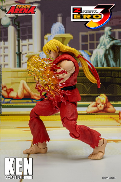 アクションフィギュア ストリートファイターZERO3 ケン
