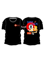 キューティーハニー LADY LUCK Tシャツ 黒 XL