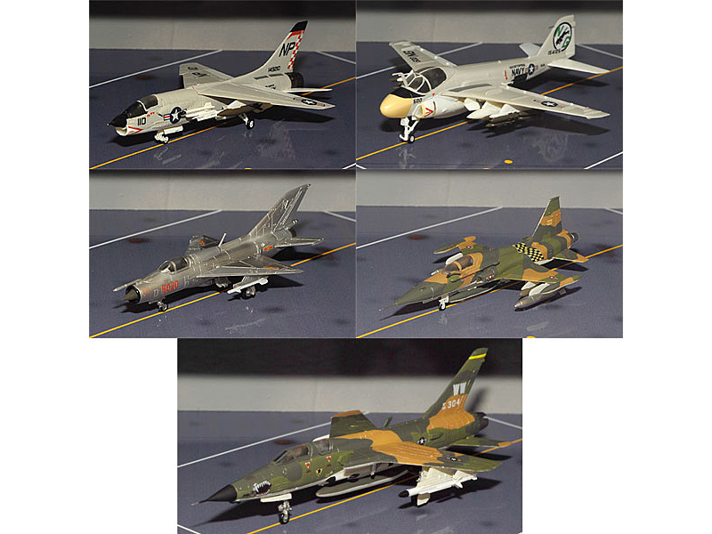 BOX販売 Jウイング監修 ミリタリーエアクラフトシリーズ 第3弾 ベトナム航空戦