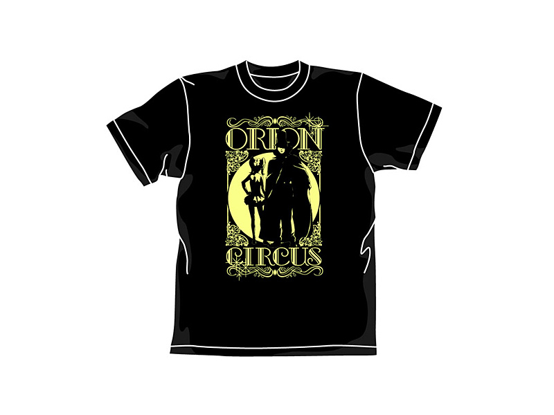 二十面相の娘 オリオンサーカス団Tシャツ ブラック S