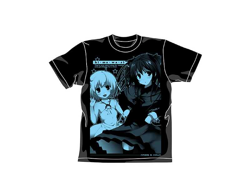ひまわり アリエス&アクアTシャツ BLACK L