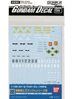 ガンダムデカール＜22＞ MG 汎用-Zシリーズ用