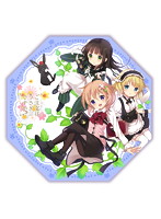 ご注文はうさぎですか？ シャロ/千夜/ココア ブルー卓上ミニ傘