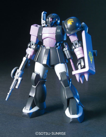 HGUC 1/144 68 ザク I（黒い三連星仕様）