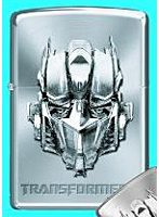 トランスフォーマー ジッポーライター TF-オプティマスプライム（フロント）