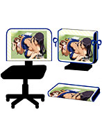 一騎当千GG PCカバー3点セットD（関羽雲長＆劉備玄徳）