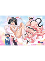ゼロの使い魔-三美姫の輪舞- ベッドシーツD ルイズ＆シエスタ けものみみver.