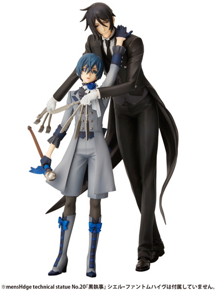 mensHdge technical statue No.19 黒執事 Book of Circus セバスチャン