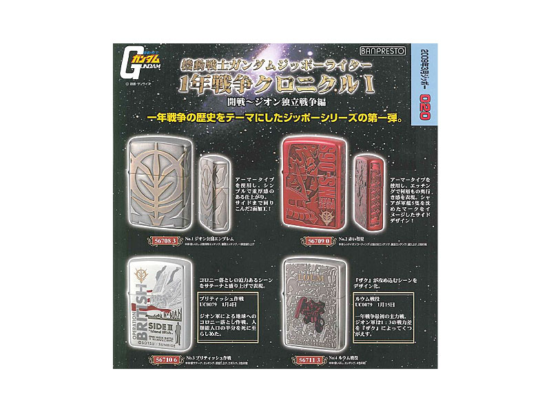 機動戦士ガンダム ジッポライター No.2 赤い彗星